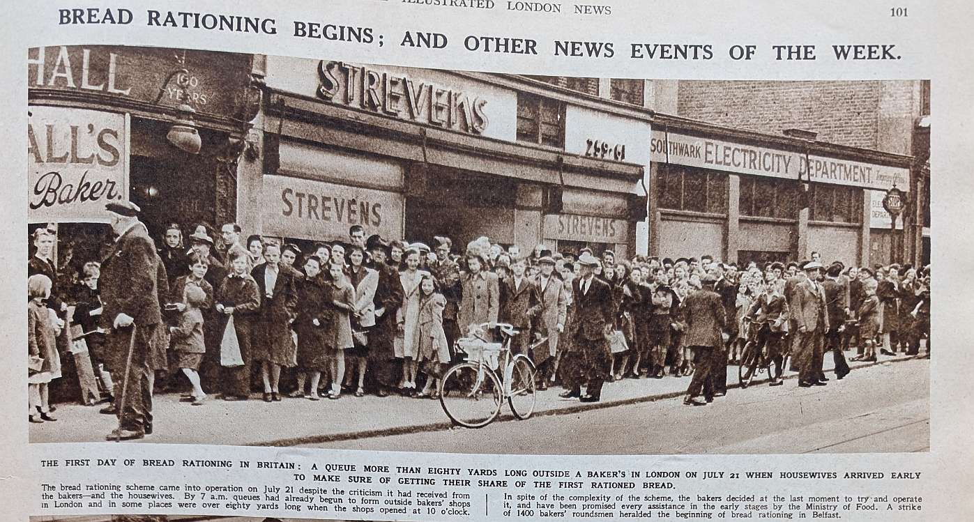 bread ration queue